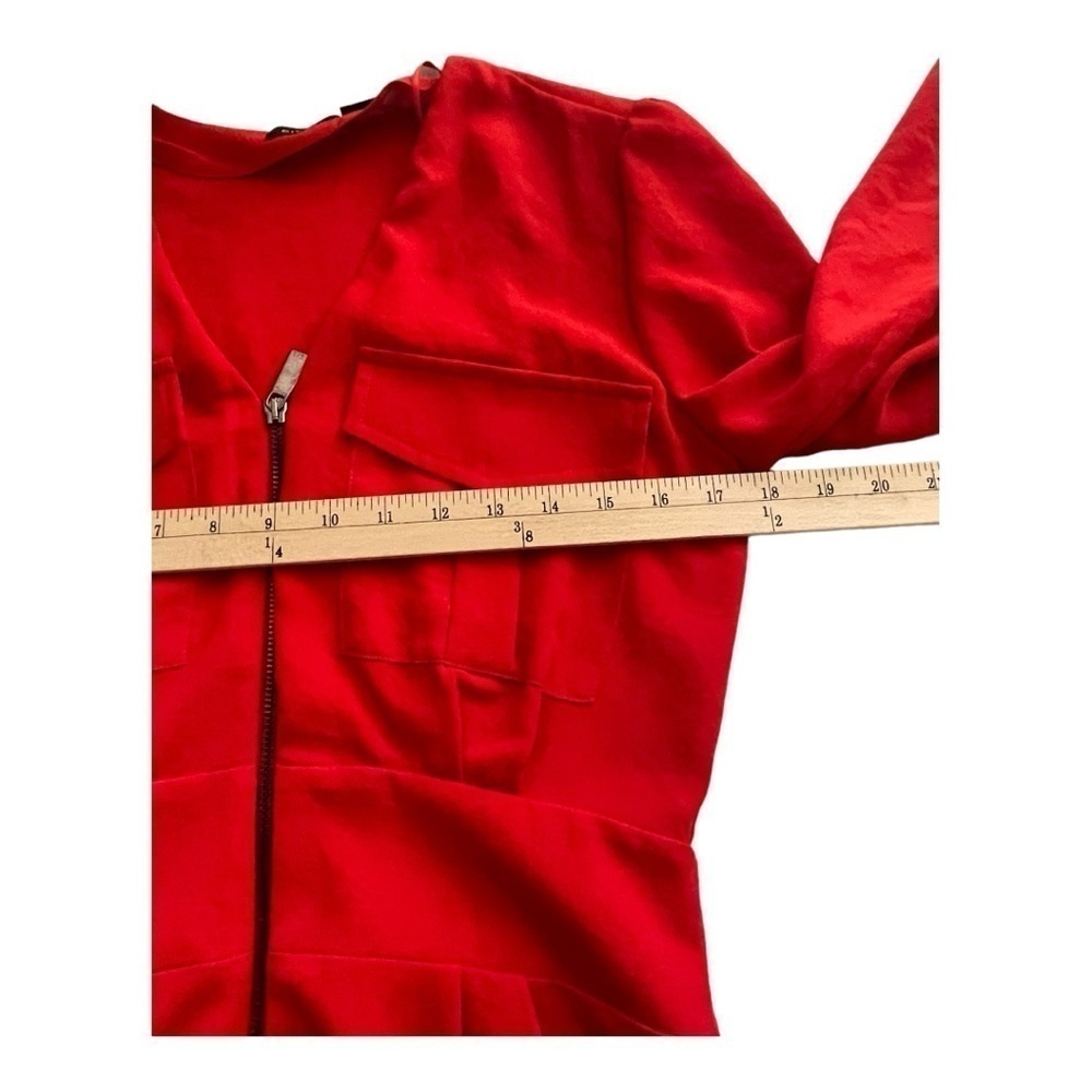 Pinko Capeta Abito Red Dress - Picture 8 of 13